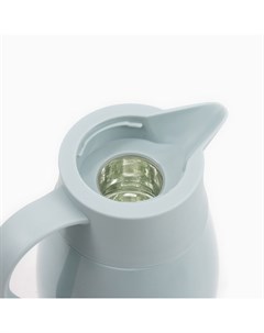 Термос-кофейник, 1.5 л, сохраняет тепло 24 ч, с термометром, стеклянная колба, серый Take it easy