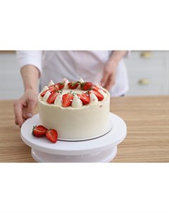 Подставка для торта вращающаяся, d=28 см Доляна
