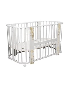 Детская кровать-трансформер INDIGO Green Line 5 в 1 с поперечным маятником Indigo