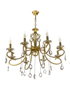 Светильник подвесной (D/CL) 8x60Вт Е27 НСБ 01-8х60-105 NH6178/8 золото Aitin-pro