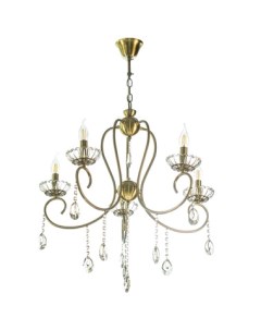 Светильник подвесной (D/CL) НСБ 01-5x60-105 NH4462/5 бронза Aitin-pro