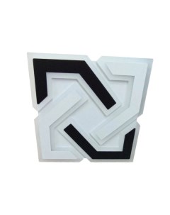 Светильник подвесной (LED) 152Вт L25611/500 белый/чёрный Aitin-pro