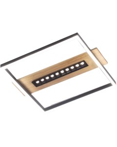 Светильник подвесной (LED) 64Вт черный/дерево H9415/400 Aitin-pro