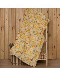 Полотенце вафельное банное «Русское поле», 80×150 см, хлопок 100 % Этель