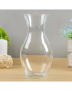 Ваза «Весна», 650 мл, d=7 см, 18×9 см, стекло, прозрачная Evis