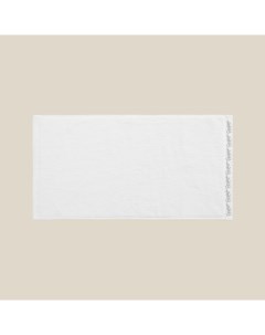 Полотенце махровое SL HOME: Floral «Блан де Блан», 90×150 см, хлопок 100%, белое Sima-land home