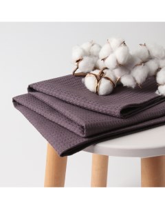 Полотенце, цв. капучино, 80х147 см, 60% лён, 40% хл, 245 г/м2 Этель