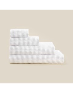 Полотенце вафельное SL HOME: Basic "Блан де Блан" 50х90 см, 100% хлопок, 340 г/м2 Sima-land home
