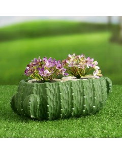 Кашпо - бонсай "Кактус" для кактусов и суккулентов, 19х7х9см Take it easy