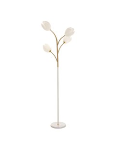 Торшер «Тюлип» белый 4хG9 10 Вт 65×65×165 см Bayerlux