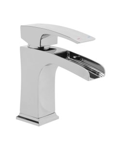 Смеситель для раковины AFLORN AF19707-7, «Водопад», высота излива 9.4 см, латунь, хром Aflorn