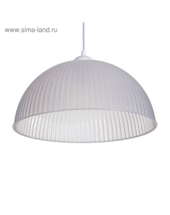 Светильник подвесной «Волна», E27 15 Вт, прозрачный, 40×40×18 (+60) см Bayerlux