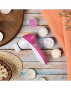 Набор Luazon LMZ-039, 5 в 1, для лица и тела, 2хAA (не в комплекте), розовый Luazon home