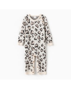 Комбинезон вязаный для девочки «» Leo Love, рост 80-86 см Крошка я