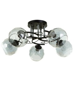 Люстра «Саманта» 5хЕ27 40 Вт черный 48×48×21 см Bayerlux