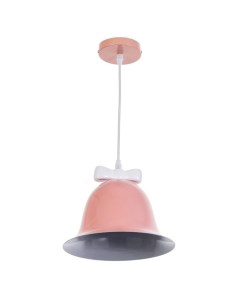 Светильник «Микки» Е27 40 Вт розовый белый 23×23×19-119 см Bayerlux