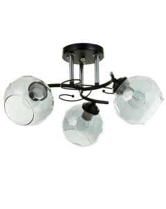 Люстра «Саманта» 3хЕ27 40 Вт черный 40×40×23 см Bayerlux