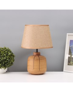 Лампа настольная «Кока» 1×40 Вт Е27 карамель 25×25×38,,5 см Risalux