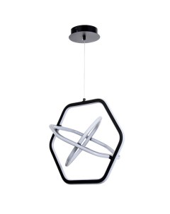 Светильник «Денти» LED 130 Вт 6000К черный 40×40×120 см Bayerlux