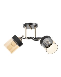 Люстра «Элла» 2хЕ27 40 Вт черный 46×25×26 см Bayerlux