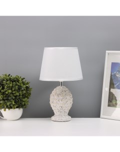 Лампа настольная «Бутон» 1×40 Вт Е14 белый 20×20×34 см Risalux