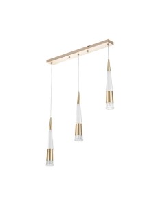 Светильник «Галассия» 3хLED 9 Вт золото 50×3.2×32-182120 см Bayerlux