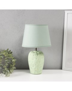 Лампа настольная «Кира» 1×40 Вт Е14 мятный 20×20×34 см Risalux