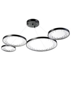 Светильник «Кристалл» LED 130 Вт 3000-6000К черный 96×55×100 см Bayerlux