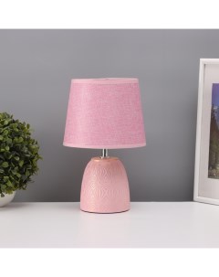 Лампа настольная «Калейдоскоп» 1×40 Вт Е14 розовый 20×20×34 см Risalux