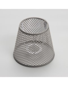 Абажур, Е27, серый, 15×15×13 см Bayerlux