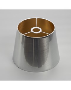 Абажур, Е27, серебро, 28×28×21 см Bayerlux