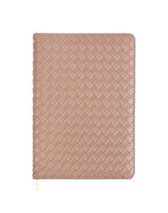 Ежедневник недатированный A5, 136 листов, . Clair, твёрдая обложка с поролоном из искусственной кожи, перфорация, ляссе, блок 70 г/м2, розовый Devente