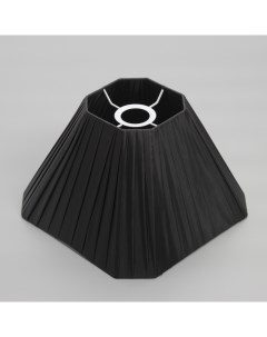 Абажур, Е27, черный, 28×28×18 см Bayerlux