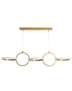 Люстра потолочная «Джуди», LED, 35 Вт, 3000-6000К, золото, 102хх120 см Bayerlux