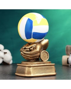 Фигура наградная, стела TAKE IT EASY «Волейбол», цветная, 8.5×11×18 см Сима-ленд