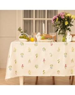 Скатерть «. Цветочек», 146×180±2 см, саржа 190 г/м², 100% хлопок Этель