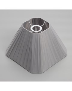 Абажур, Е27, серый, 28×28×19 см Bayerlux