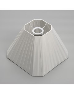 Абажур, Е27, белый, 28×28×18 см Bayerlux