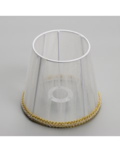 Абажур Е14 белый 15х15х13 см Bayerlux