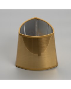Абажур, Е27, золото, 15×15×13.5 см Bayerlux