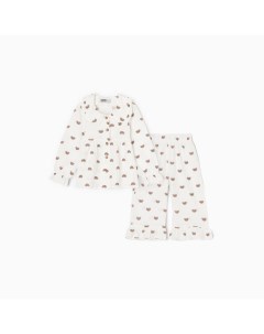 Пижама детская (рубашка и брюки) «Радуга», размер 32 (110-116 см) Kaftan