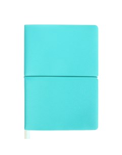 Ежедневник недатированный A5, 136 листов, . Jane, мягкая обложка из ПВХ, резинка, перфорация, ляссе, блок 70 г/м2, бирюзовый Devente