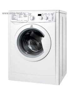 Стиральная машина Indesit IWSD 6105 B (CIS).L, класс A, 1000 об/мин, 6 кг, белая