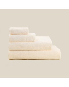 Полотенце махровое SL HOME: Basic «Айвори», 100×180 см, хлопок 100%, бежевое Sima-land home