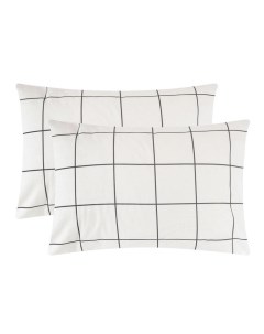 Комплект наволочек «. Квадраты», 50×70 см, 2 шт., бязь, хлопок 100% Этель