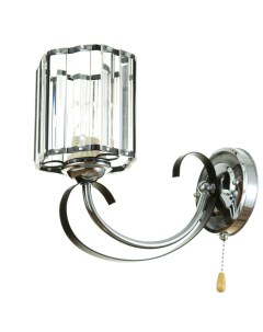 Бра 91279/1 E27 40 Вт черный-хром 25×12×23 см Bayerlux