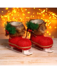 Конфетница «Сапожок», набор 2 шт., МИКС Страна карнавалия