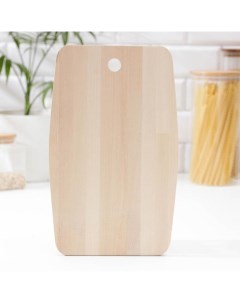 Доска разделочная, 32×20×1.2 см, дерево берёза Доляна