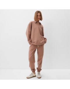 Костюм женский (джемпер, брюки) : Casual Collection, размер 42, бежевый Minaku