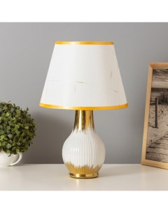 Настольная лампа 16688/1 E27 40 Вт золото 29×29×50 см Risalux